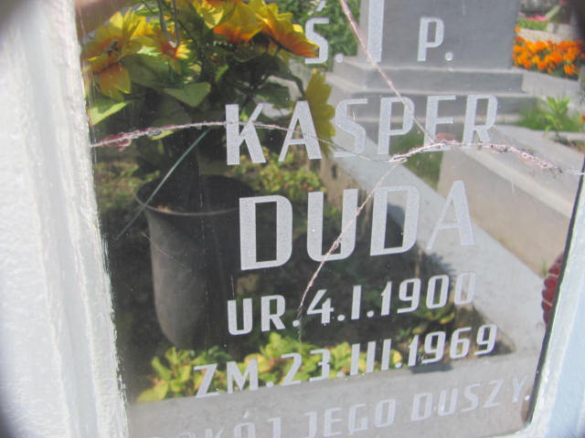 Kasper Duda 1900 Wierzchosławice - Grobonet - Wyszukiwarka osób pochowanych