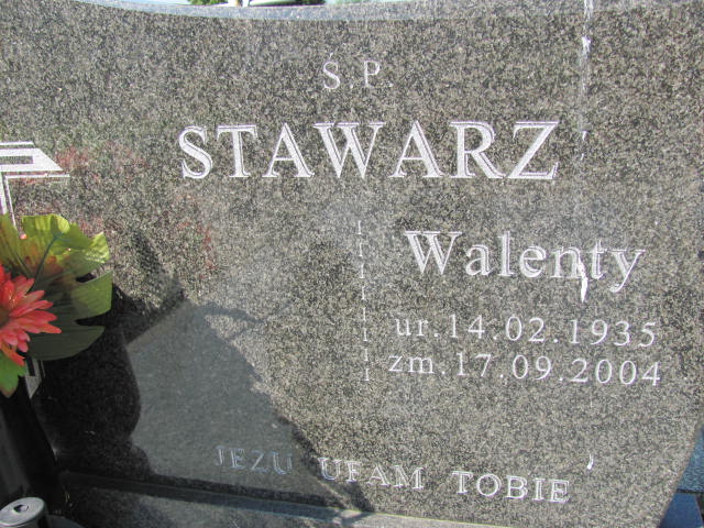 Stanisław Stawarz 1959 Wierzchosławice - Grobonet - Wyszukiwarka osób pochowanych