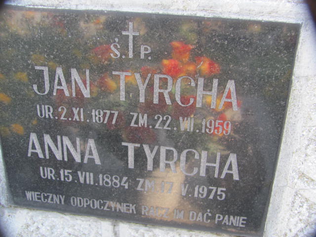 Anna Tyrcha 1884 Wierzchosławice - Grobonet - Wyszukiwarka osób pochowanych