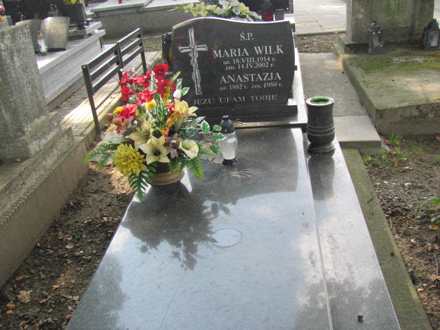 Grób Maria Wilk