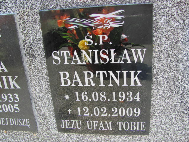 Józefa Bartnik 1933 Wierzchosławice - Grobonet - Wyszukiwarka osób pochowanych