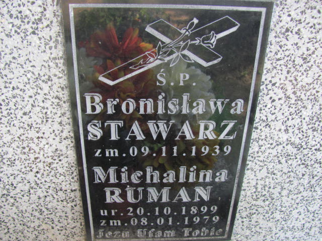 Michalina Ruman 1899 Wierzchosławice - Grobonet - Wyszukiwarka osób pochowanych